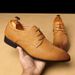 Plus-size summer men's business dress shoes pointed fashion shoes embossed men's shoes_vogvips.com