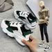 Dad's Women's Students' Spring New Casual Internet Famous Board Thick Soled Sports Shoes, Trendy_vogvips.com