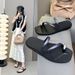 Gaomeilun WOOOHU New Women's Summer Slip-on Sandals, Sparkling And Fashionable, Versatile Beach Sandals_vogvips.com