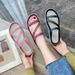 Z Strap Slippers Women, Outdoor Non-Slip Home Summer Beach Sandals, Soft Sole Water-Resistant Sandals For Women_vogvips.com