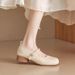 2026 Summer New Camellia Fashion Versatile Low-Heel Velcro Women's French Style Mary Jane Shoes_vogvips.com