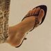 2025 New High-End European And American Style Rivet Toe Post Sandals Suede High Heel Slippers For Women Summer Outdoor_vogvips.com