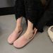 Spring And Summer Retro Slippers Women's Casual Low Heel Flats With Skirt Half Slippers_vogvips.com