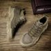 Medium Tube Men's Shoes Casual Outdoor Men's Pigskin High-top Leather Splicing Labor Insurance Tooling_vogvips.com