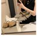 Sheepskin Version ~ French Style Genuine Leather Square Toe Hollow Mesh Sandals For Women New Soft Sole Woven Mary Jane_vogvips.com