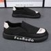 Spring New Breathable Canvas Men's Ice Silk Cloth Lazy One Step Casual Board Shoes_vogvips.com