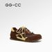 Zhang Jingyi Same Style GGCC Weird Planet Retro Color-Block German Training Women 2025 Autumn New Casual Shoes_vogvips.com