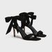 CHAOKE2025 Spring Summer New One-Strap Elegant Bowknot Heels Open-Toe Square Toe High Heel Sandals_vogvips.com