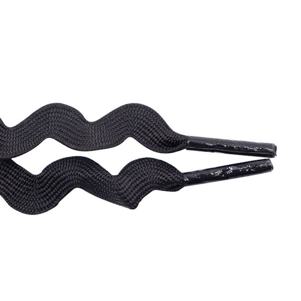 Solid Color S-shaped Wavy Ribbon Light Luxury Fashion With The Trend Of Retro Small White Shoe Rope_vogvips.com