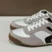Okimoz White Grey Suede Retro Sneakers Comfortable Casual Walking Shoes Myxczx66_vogvips.com