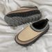 Women's Winter Slip-On Sneakers With Thick Sole - Comfortable Casual Shoes With Suede Upper & Tire Sole For Daily Wear_vogvips.com