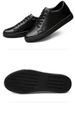 Height-increasing Little White Shoes Men's Leather Hollowed-out Cowhide Board Shoes Men's Shoes Sports And Leisure-size_vogvips.com
