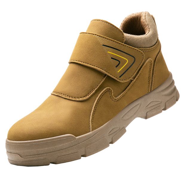 NEW Anti-crush, Anti-puncture And Anti-scalding Work Shoes For Male Welders At Construction Sites In Baotou_vogvips.com