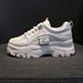 2025 Spring New Korean Style Dad For Female Students, Internet Celebrity Sneakers, Women's Casual Thick-Soled_vogvips.com