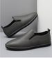 Men's Shoes Leather Thick-soled Soft-soled Casual Shoes Round Head Foot Cover Men's Casual Leather Shoes_vogvips.com