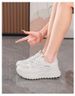 Summer Women's Shoes New Breathable Mesh Sneakers Children's Korean Version Versatile Thick-soled Casual Soft-soled Mesh Shoes Dad Shoes_vogvips.com