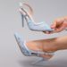 Women’s Shoes Lace Stitching High Heels Women Summer Elegant Sexy Pointed Banquet Party Wedding Stiletto Sandals_vogvips.com