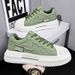 Summer New Breathable White Men's Trendy And Versatile Thick Soled Sports Shoes, Casual Shell Toe Board Shoes For Men_vogvips.com