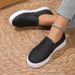 Flat Bottomed Versatile Sequin Casual Board Shoes For Summer And Autumn 2023, New Oversized Elastic Band, One Foot_vogvips.com