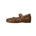 Retro Leopard Print Mary Jane Shoes For Women, 2026 New Style, Low Heel, Single Shoe, Flat Sole_vogvips.com
