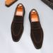 8607-1 Loafers British Loafers Trendy Casual Men's Shoes Lazy One Foot Large Size_vogvips.com