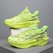 New Cross-border Sports In Large Sizes Teenagers, Professional Marathon With Carbon Plates, Luminous Fashion Running_vogvips.com