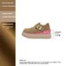 Women's Genuine Leather Platform Shoes - Lightweight Comfort With 4.5cm Hidden Height Boost (Sizes 34-40, Multiple Colors)_vogvips.com