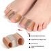 SEBS Bunion Corrector & Toe Separator – Skin-Tone Adjustable Hallux Valgus Splint For Men/Women, Dual-Loop Design For All-Day Comfort_vogvips.com