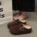 Brocken Women's Slippers For Autumn/Winter 2026 - New Design With Filled Collar_vogvips.com