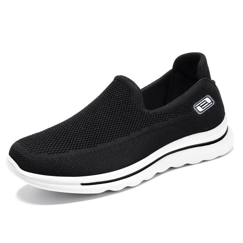 Men's Casual Walking Shoes Fashion Slip-On Running Sneakers For Men Male Mesh Workout Breathable Non Slip Shoes_vogvips.com