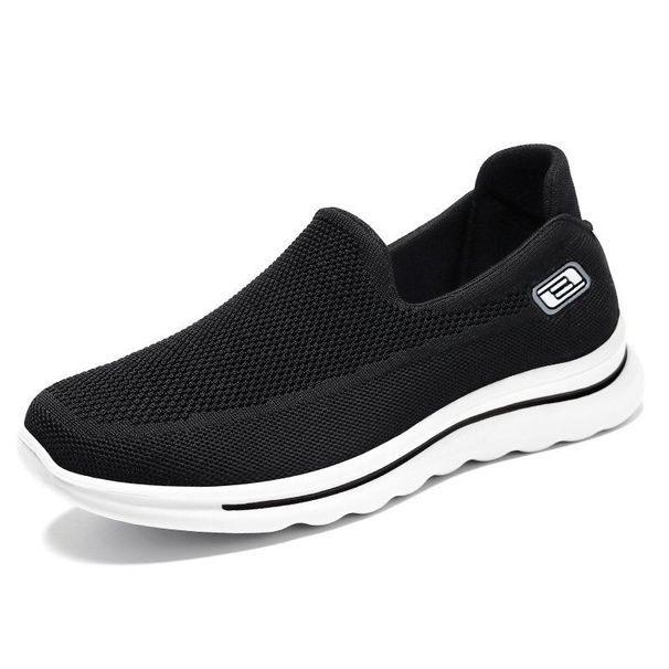 Men's Casual Walking Shoes Fashion Slip-On Running Sneakers For Men Male Mesh Workout Breathable Non Slip Shoes_vogvips.com