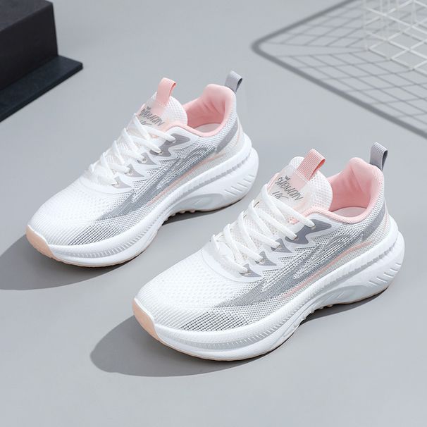 Women's Sports New Model Thick-soled Fashion Breathable Lightweight Women's Shoes Wholesale Outdoor Casual Trendy_vogvips.com