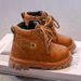 Chil's Baby Martin New Autumn Winter Girls' Leather British Style Boys' Short Boots For Toddlers And Young_vogvips.com