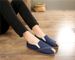 Men Hand Stitched Linen Slip On Loafers Breathable Non-Slip Casual Comfort Walking Shoes_vogvips.com
