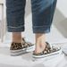 New Height Increasing Half Slip Canvas Shoes For Female Students Lazy Two Wear White Shoes For Female Version Casual 8117_vogvips.com