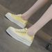 thick-soled Little White Shoes Female Students Casual Versatile Low-top Thick-soled Heightening Canvas Shoes Women's Shoes_vogvips.com
