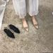 2026 Sprig/Summer New Frech Style Mesh Strap Low Closed-Toe Sadals Wome, Chuky Heel Poited Toe High Heels For_vogvips.com