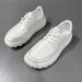 Men's Spring 2025 New Top Layer Cowhide Casual Trend Versatile Thick Soled Shoes Men's Breathability_vogvips.com