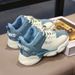 Leather Sneakers Casual Shoes Thick-sole Boys' And Girls' Shoes Big Children's Fashion Shoes Four Seasons_vogvips.com