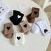 Multi-Pack Women's Crew Socks Heart Trendy Fashion Comfortable Breathable Moisture-Wicking_vogvips.com