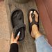 plus Size Women's Platform Sandals Lightweight Breathable Casual Flip Flops Comfortable Outdoor Shoes_vogvips.com