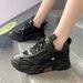 Cross-Border Foreign Trade Spring Summer Fashion Mesh Casual Dad Shoes Candy Color Breathable Thick Sole Height_vogvips.com