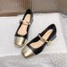 Chunky-heeled Elegant Low-cut Versatile Shoes, 2026 New Summer Model, Genuine Soft Leather French Mary Jane Small Size_vogvips.com