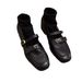 Cowhide Commuting Camellia Small Shoes, Vintage French Soft Leather Women's Mary Jane Shoes With Chunky Heel And Strap_vogvips.com