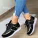 Women's Shoes Large Size Sports Casual Shoes Summer New Thick Bottom Casual Shoes Strap Sports Women's Shoes_vogvips.com