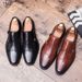 Men's Business Oversized Formal Office Leather Fashionable Professional Mengke Shoes, Men's_vogvips.com