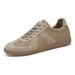 Dexun Shoes Men's First Layer Cowhide Comfortable Lace-up Board Shoes Genuine Leather Business Casual Beef Tendon Soft Sole Europea_vogvips.com