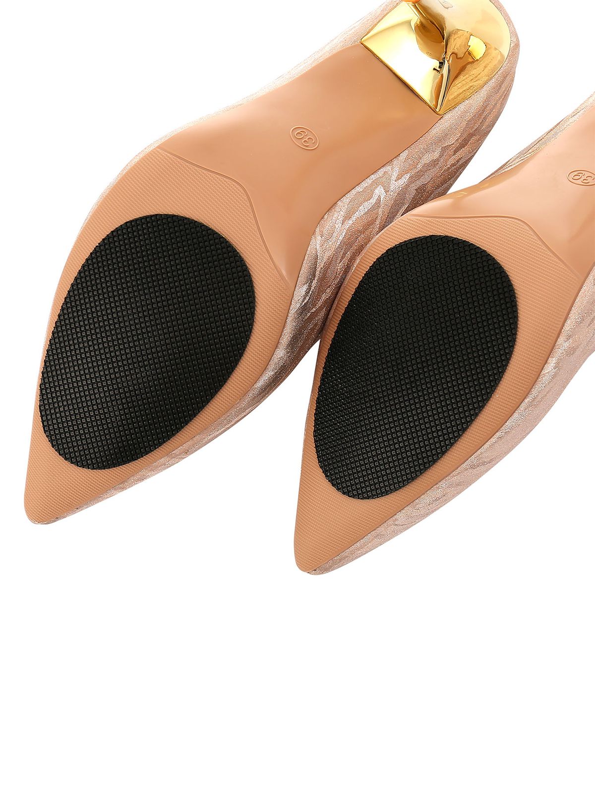 Anti Skid Pads For Soles, Anti Skid Stickers Made Of Cow Tendon, Half Size Insoles With Sticky Large Self Adhesive Forefoot Pads_vogvips.com