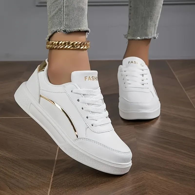 Casual Leather Platform Sneakers For Women Classics Comfort Skateboarding Shoes Non-Slip 2026 New_vogvips.com