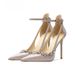 Pointed High Heels For Women Stiletto Spring New Sexy Rhinestone Temperament Baotou Sandals Single Buckle Shoes_vogvips.com